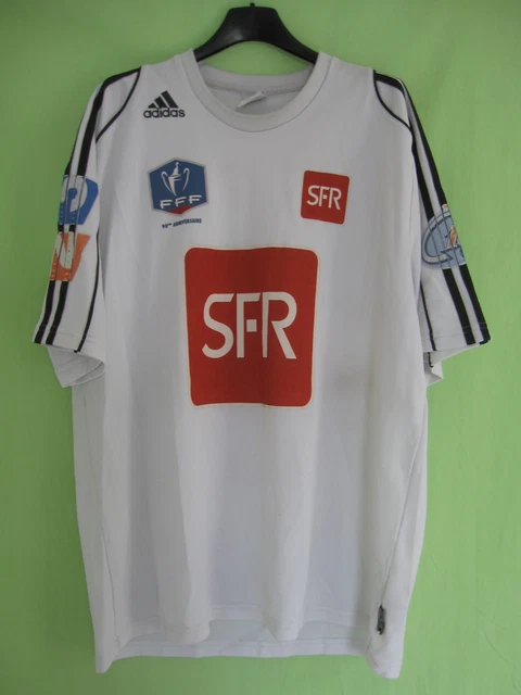Maillot Rugby Équipe De France Vintage Années 90 - Training Porté, Taille XL