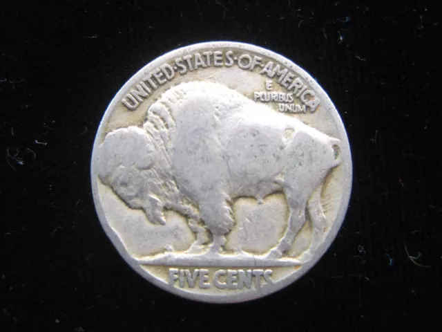 U.S. 5¢ Cents 1925 Buffalo Nickel Indian Chief American Bison USA 6748# Coin