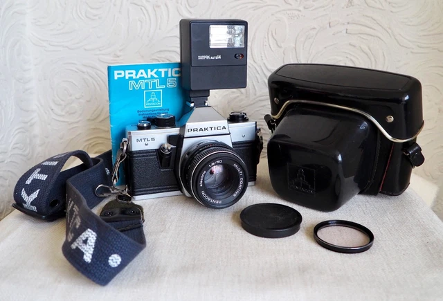Appareil Photo Argentique Praktica MTL 5 – Reflex 35mm, Manuel, Très Bon état