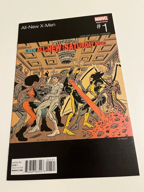 All New X-Men #1 Hip Hop Homage Variant Cover Ed Piskor Marvel Comics