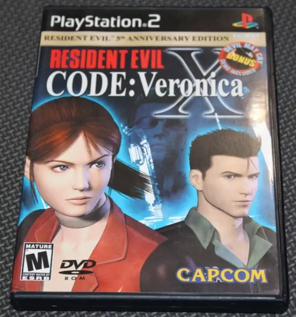 Resident Evil Code Veronica X no Bonus Disc C BL PS2