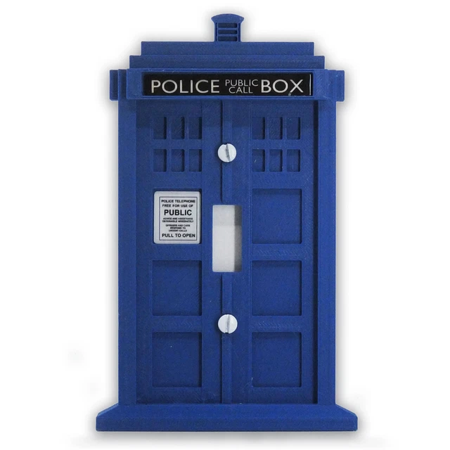 Tardis | Light Switch Cover