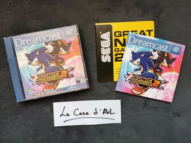 Sonic Adventure käytetty (Dreamcast) CIB