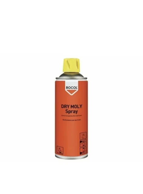 Rocol 10025 Dry Moly Spray 400ml Lubricant - Long expiry dates 2026+