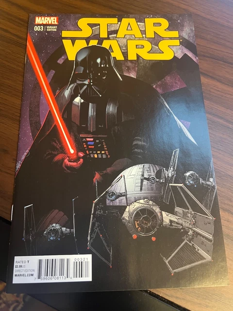 STAR WARS #3 Leinil Yu 1:25 Retailer Incentive VARIANT MARVEL COMICS 2015