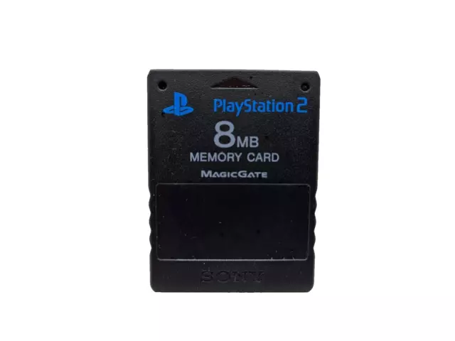Playstation 2 8 MB Original Memory Card Magic Gate schwarz