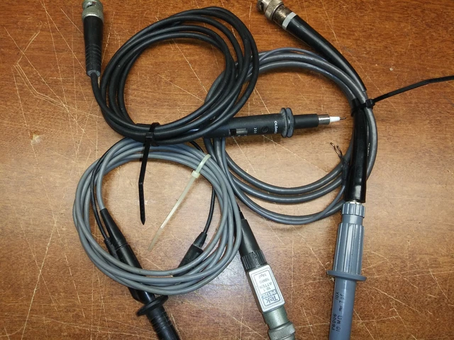 3 Probe lot TEK  OLDAKER and Tektronix