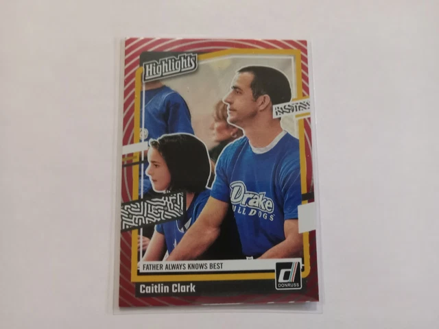 CAITLIN CLARK 2024 Caitlin Clark Collection #H2 Highlights feuille