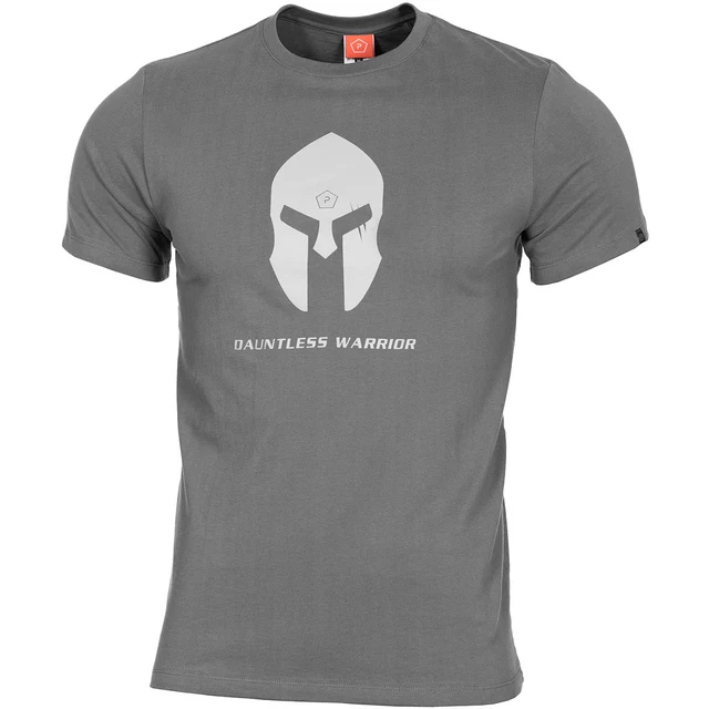 T-shirt Homme Pentagon Ageron A.C.R. - 100% Coton, Couleur Kaki, Neuf Avec étiquettes