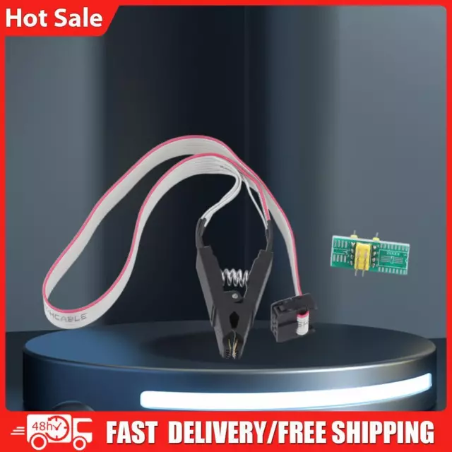 Programmer Testing Clip 8 Pin SOP8 Pin Clip SOIC8 Adapter Clip On USB Programmer