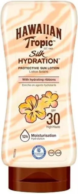 HAWAIIAN TROPIC - Silk Hydration | Protective Sun Lotion SPF 30 | 180 ml