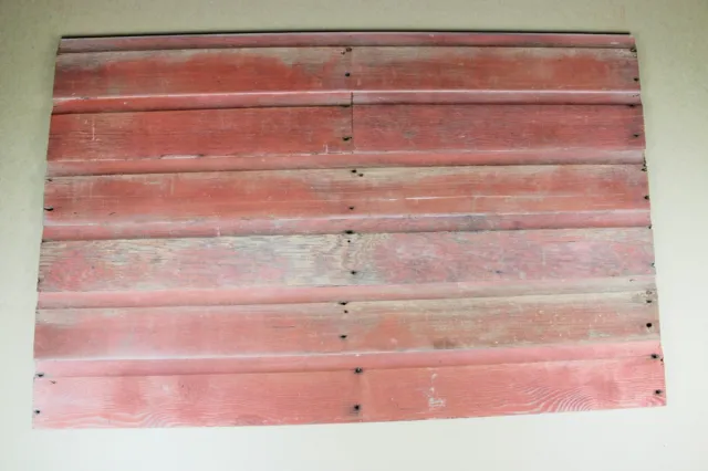 6 Pack 48" Rustic Red Barn Wood | Authentic Reclaimed Red T&G Barnwood  #1130