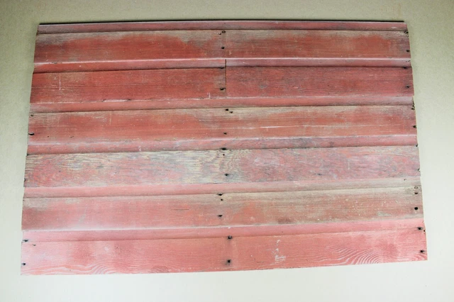 6 Pack 48" Rustic Red Barn Wood | Authentic Reclaimed Red T&G Barnwood  #1130