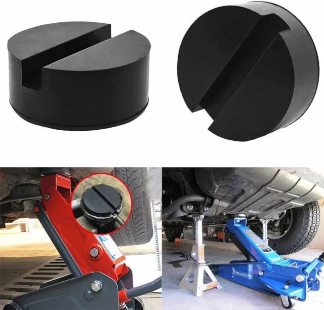 Car Rubber Pad Block Hydraulic Ramp Jacking Pad Trolley Jack Adapter Lifting