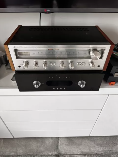 Ampli stéréo vintage Pioneer SX-550, 20W AM/FM 1976 2