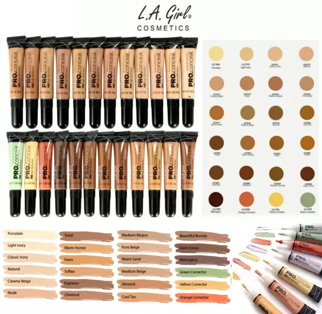 LA Girl PRO CONCEALER HD -100% AUTHENTIC- UK SELLER- 28 SHADES- GRAB YOURS!!!!