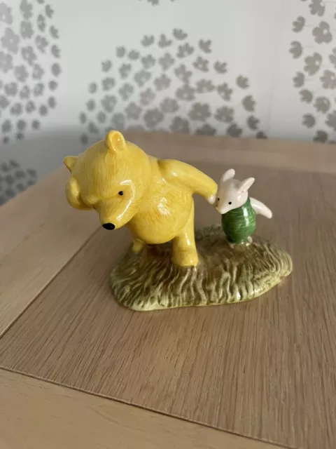 Pooh & Piglet Windy Day Royal Doulton Winnie the Pooh Collection Figure WP2