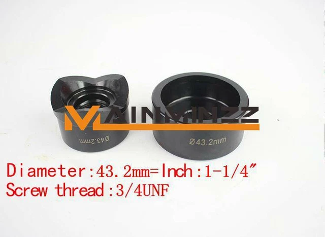 1PCS Hole Tool molds For TPA-8 Hydraulic Knockout Punch Driver 43.2mm