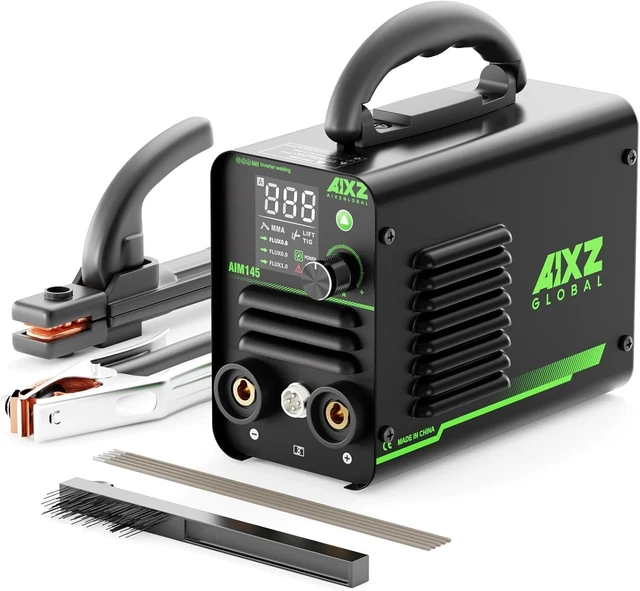 thumbnail image 2 of AIXZGLOBAL 3-in-1 120Amp Stick/MMA Welder With Spool Gun & Lift TIG – 110V Mini ARC Welding Machine AIM145 2 of 5