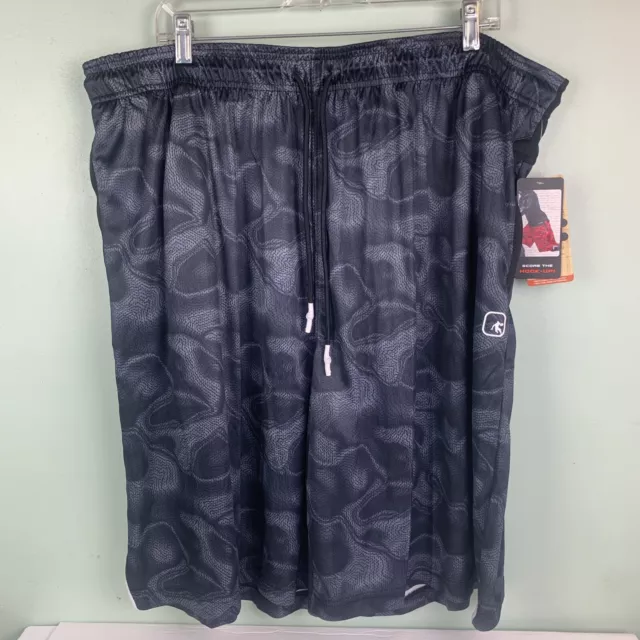AND1 BASKETBALL SHORTS Men's 3XL Post Up Swirl 11