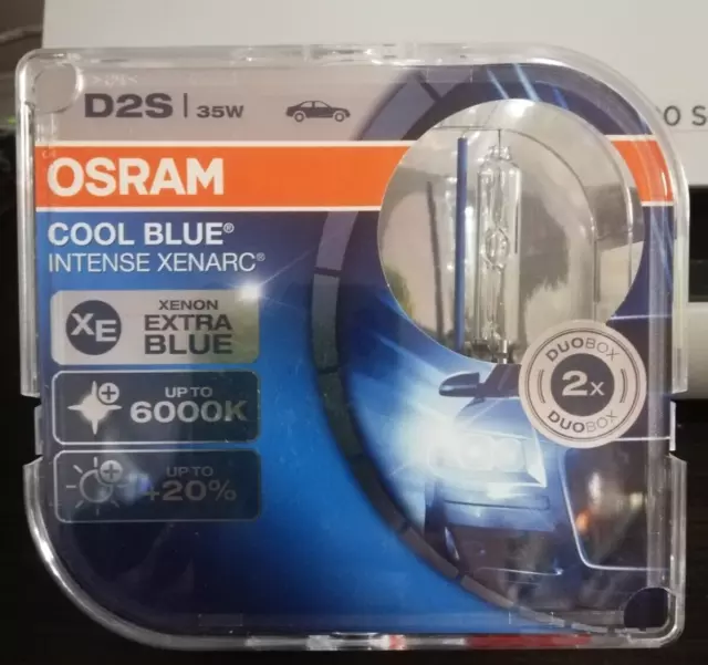 Coppia Lampade OSRAM XENARC COOL BLUE INTENSE D2S