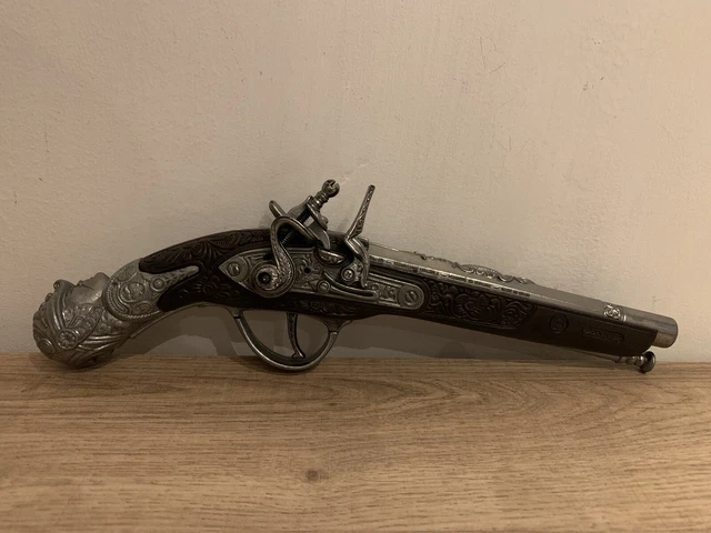 VINTAGE GONHER FLINT Lock Cap Gun ‘Pirate’ In VGC £12.00 - PicClick UK