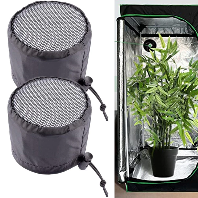 WATERPROOF GROW TENTS Vent Cover 2Pcs with Elastic Band and Fixed