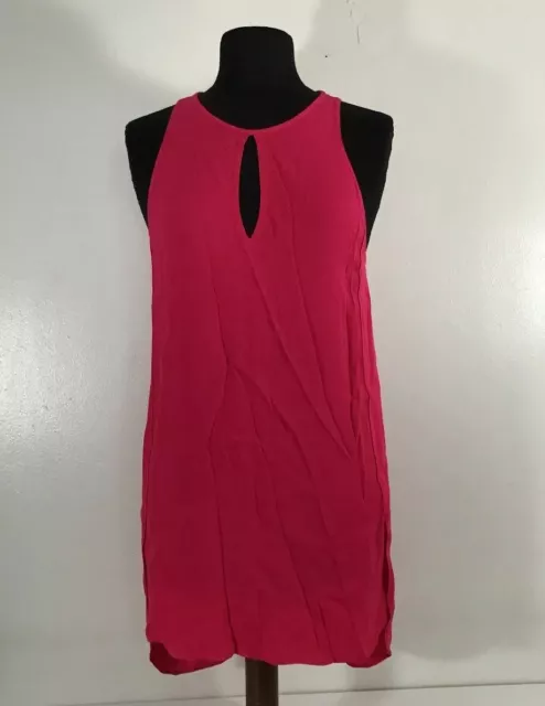 3.1 Phillip Lim Fuchsia Sleeveless Shift Dress Sz 0