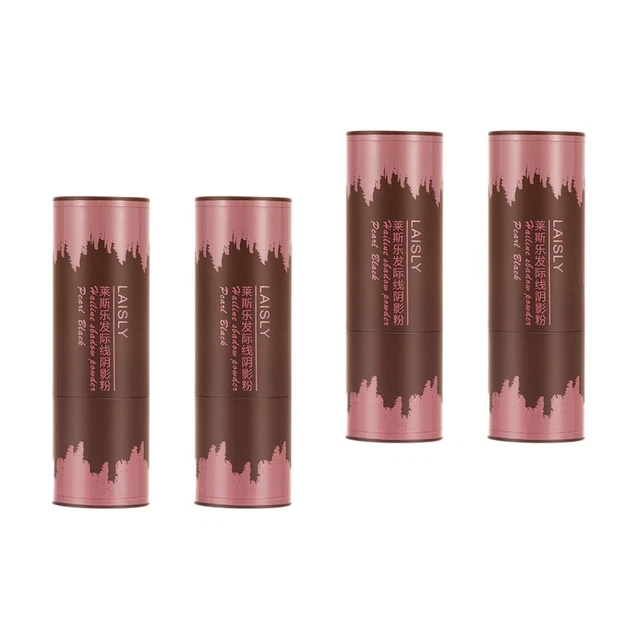 4 piezas pluma esponja potenciadora de cejas para cabello gris potenciador de sombra de cabello