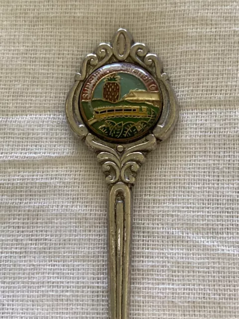 Vintage Collectable Sunshine Plantation Q. Collectors World EPA1  Souvenir Spoon