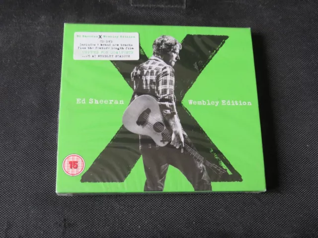 Ed Sheeran - X Wembley Edition (NEW SEALED CD & DVD 2015) JUMPERS FOR GOALPOSTS