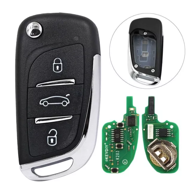 ABS FOLDING KEY Case Remote Key Fob for KD B11 NB11 B11-2 NB11-2 DS style  Car $25.81 - PicClick AU