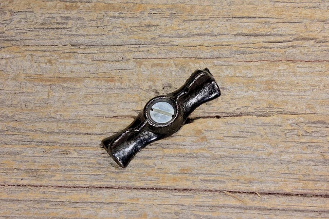 Old Jelly Cupboard Turn Button Bow Tie Latch Cabinet 1 3/4" Vintage Stock Nos