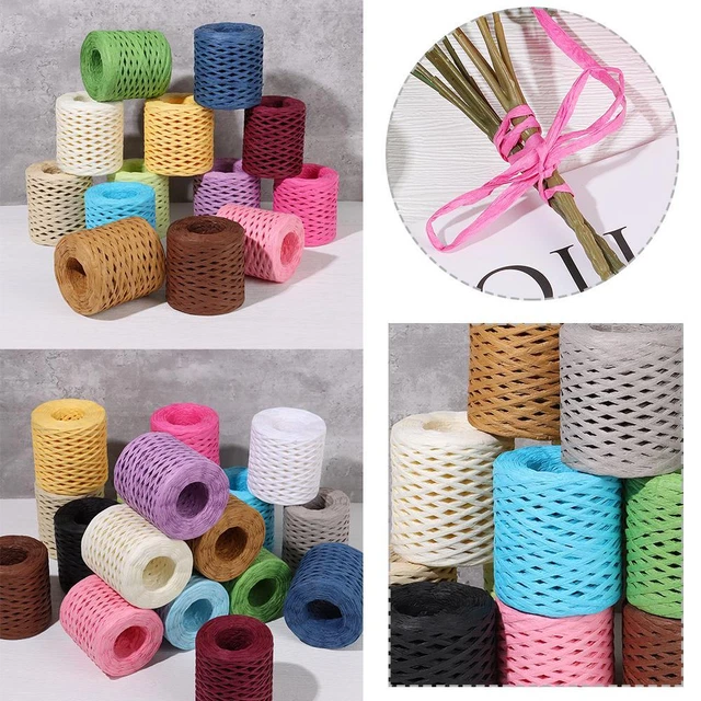 Packaging Lafite Paper Rope Decorative Rope Manual Braided Rope Packaging Tape