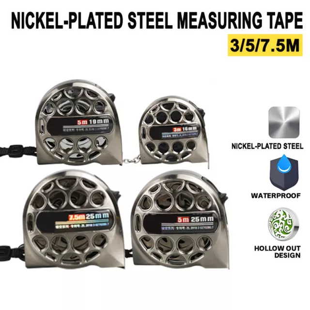 Steel Ruler Roll Waterproof Thickening and Hardening Anti-cutting Tape Measure