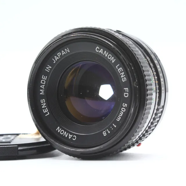 Canon New FD nFD 50mm f/1.8 Portrait Prime Lens N°1803937 - FOR PARTS !!
