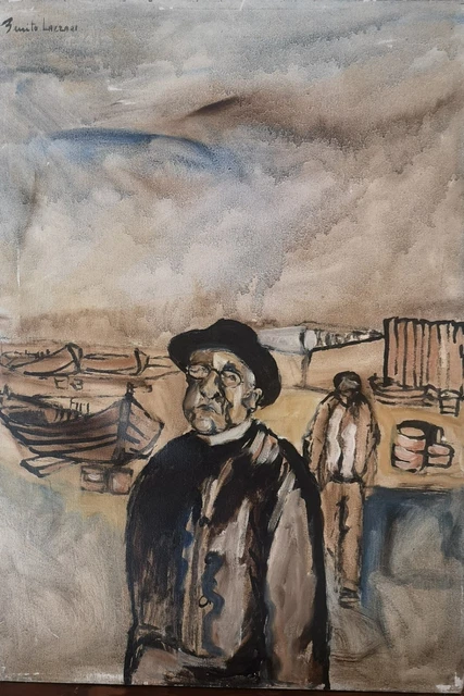 Il Prete, Olio Su Tela ( Benito Lazzari) Scuola Italiana XX Secolo Il Prete, Olio Su Tela ( Benito Lazzari) Scuola Italiana XX Secolo