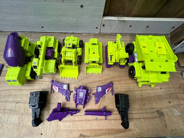 TRANSFORMERS HASBRO 45CM Tall 6 constructicons Combiner Wars Devastator ...