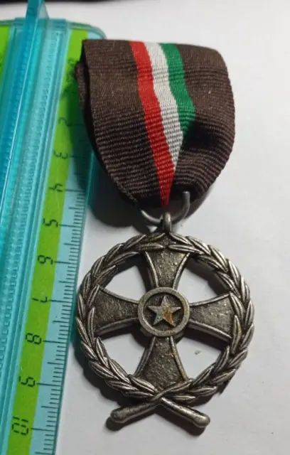 Vecchia Medaglia Croce Militare Operazione Iraq Enduring Freedom Esercito