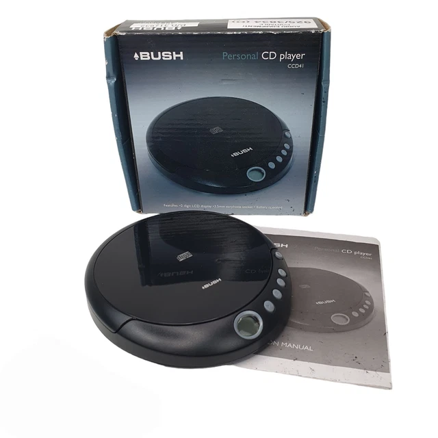BUSH CCD41 PERSONAL CD player walkman 2 digit LCD display boxed