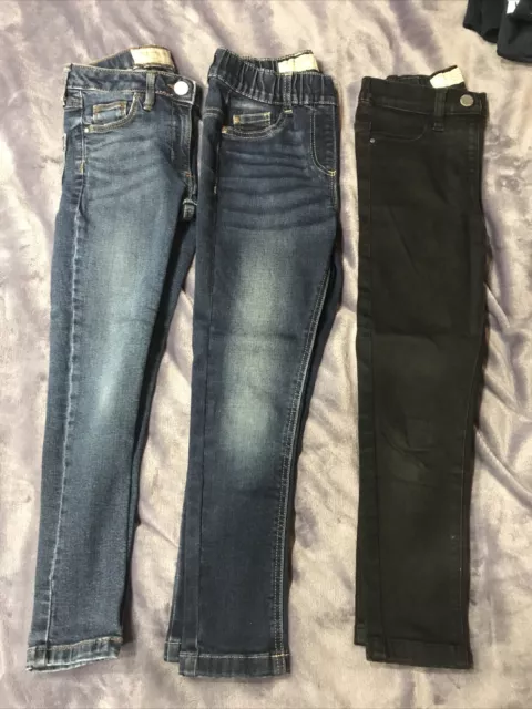 next skinny jeans girls bundle age 7 years vgc