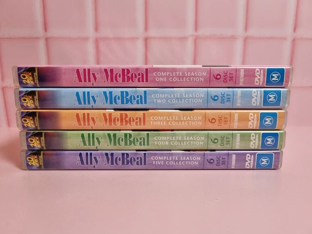 Ally McBeal The Complete Series Set Seasons 1 2 3 4 5 - Region 4 AUS DVD VGC