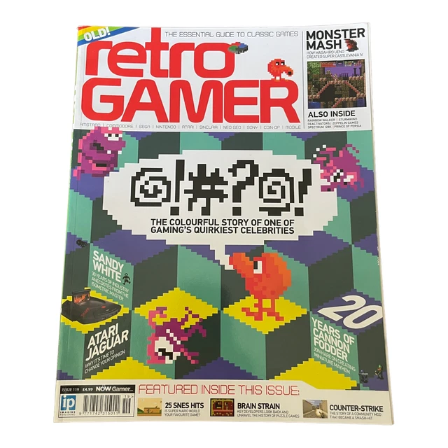 Retro Gamer Magazine Issue 119 - GC/QBert/Super Castlevania IV/SNES/Jaguar 🐙
