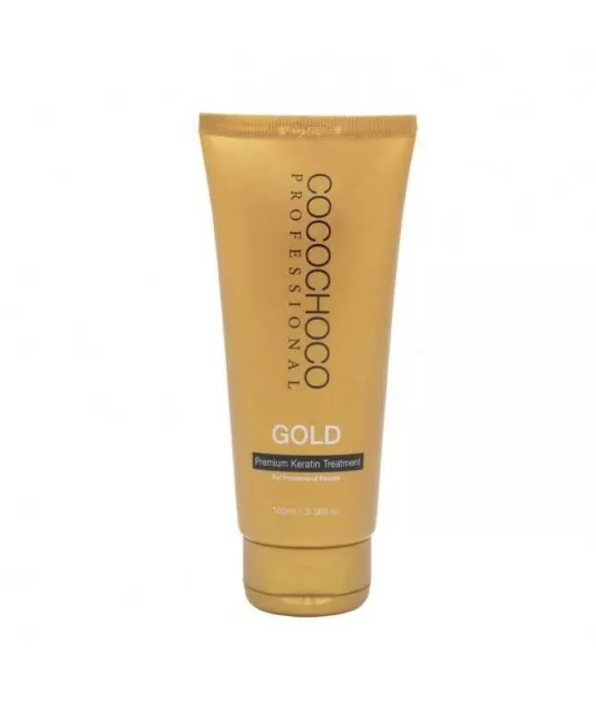 (19,95€/100ml) COCOCHOCO Brazilian Keratin Behandlung GOLD 100 ml Haarglättung