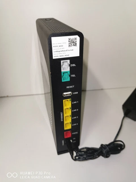 Box SFR Sagemcom NB6V-FXC-r0 – Décodeur Internet ADSL 2+ – Avec Accessoires – Occasion