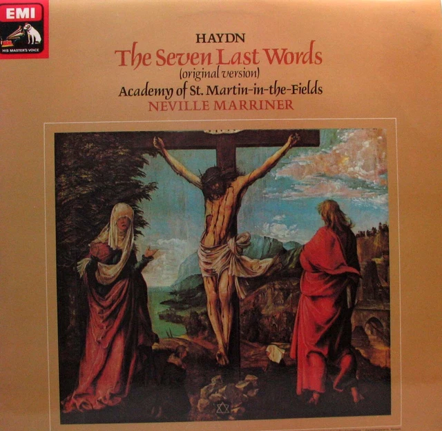 HAYDN  SEVEN LAST WORDS St. Martin-in-the-Fields Neville Marriner  LP  SirH70