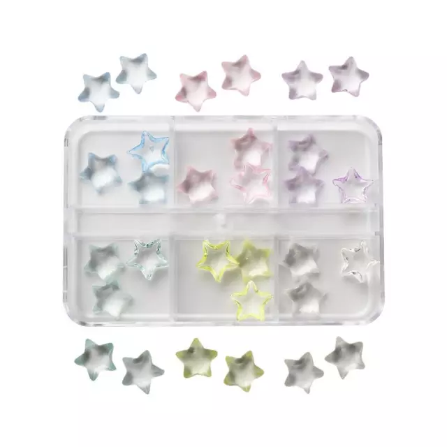 30Pcs/set Manicure Material Star Nail Accessories  Lady/Girls