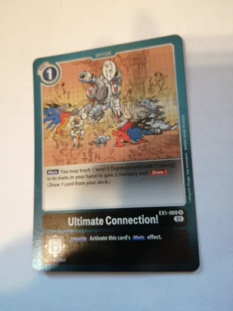 Ultimate Connection! | EX1-069 R | Black | Classic Collection | Digimon TCG