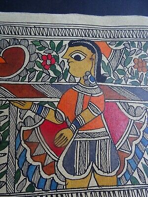 Madhubani Mithila Bihar Painting Napery India Painting