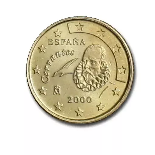 Euro ESPAGNE 2000 : 10 centimes euro UNC (de starterkit)